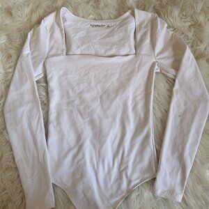 Abercrombie & Fitch Long-Sleeve Sculpt Bodysuit (size S)